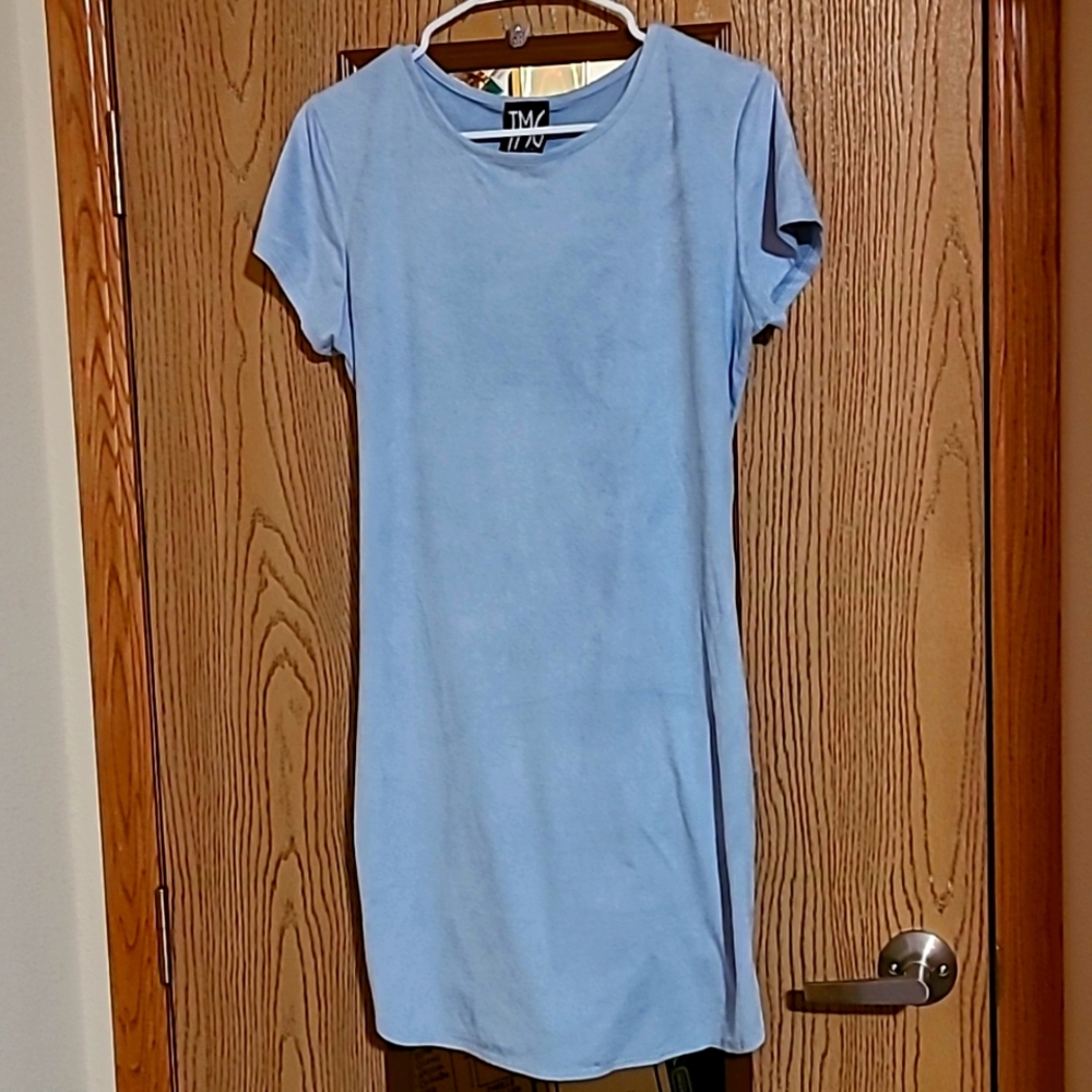 TMG NEW YORK T-SHIRT WESTERN COWGIRL STYLE SUPER SOFT VELVETY SIZE XL DRESS